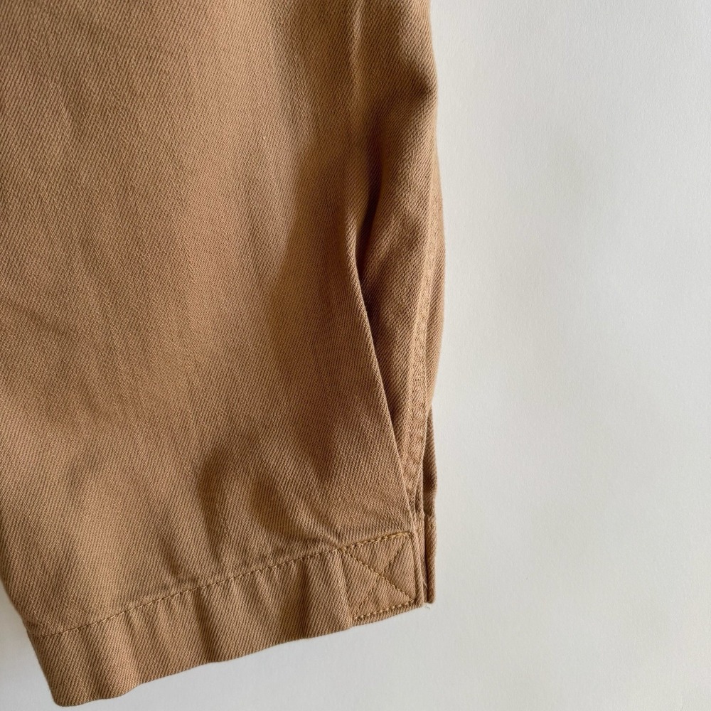 Banana Republic High Rise Tapered Utility Pants Iced Latte 12 Tan Cargo Safari - Picture 7 of 14